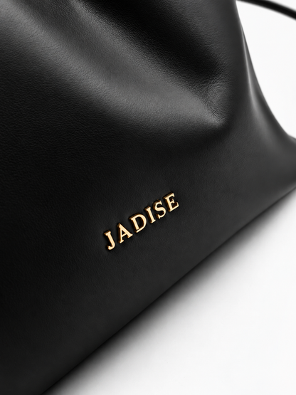 ZAGARA BIG - Nero – JADISE, borsa Made in Italy – dettaglio 2
