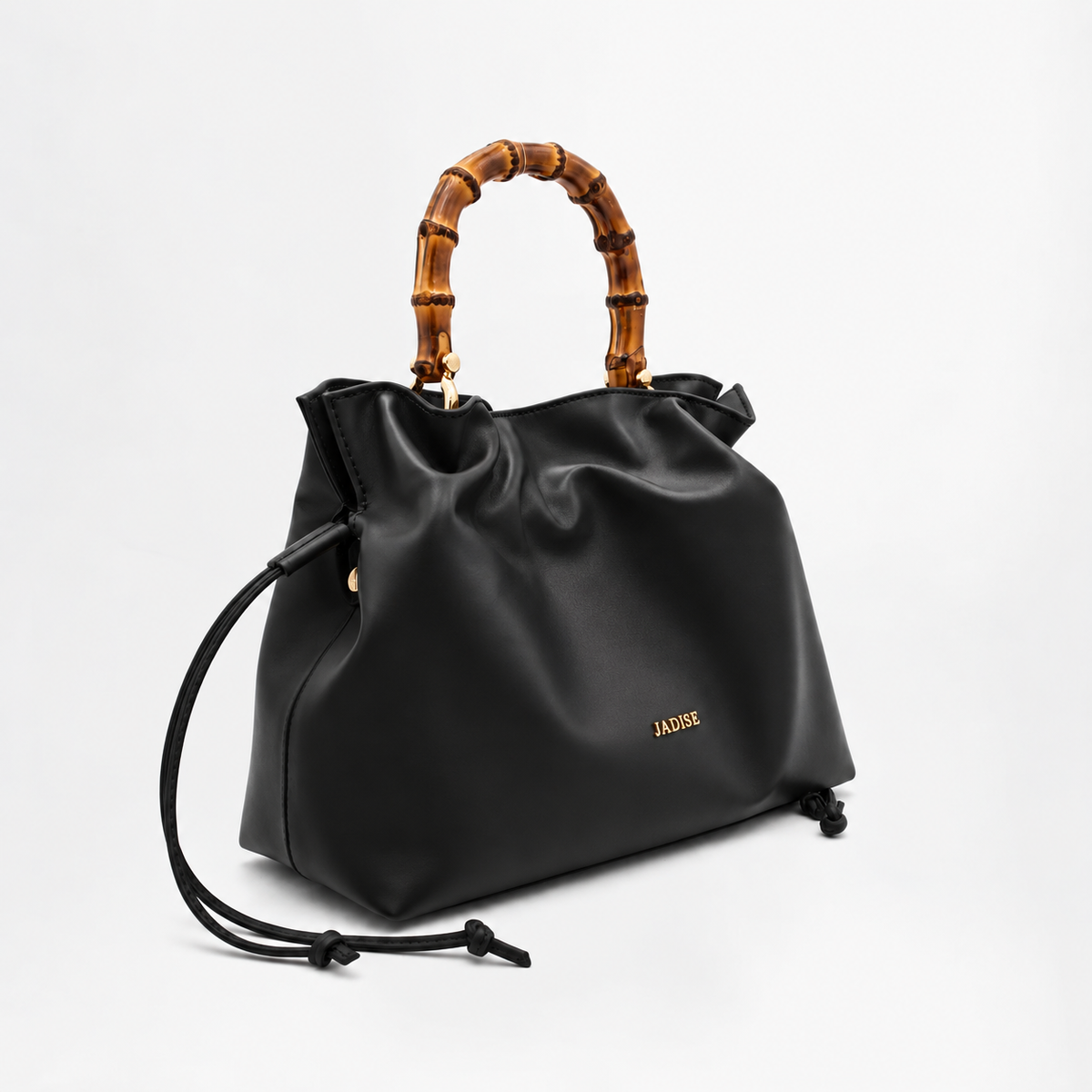 ZAGARA BIG - Nero – JADISE, borsa Made in Italy – dettaglio 3