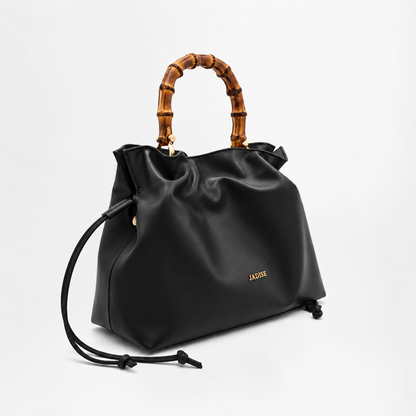 ZAGARA BIG - Nero – JADISE, borsa Made in Italy – dettaglio 3