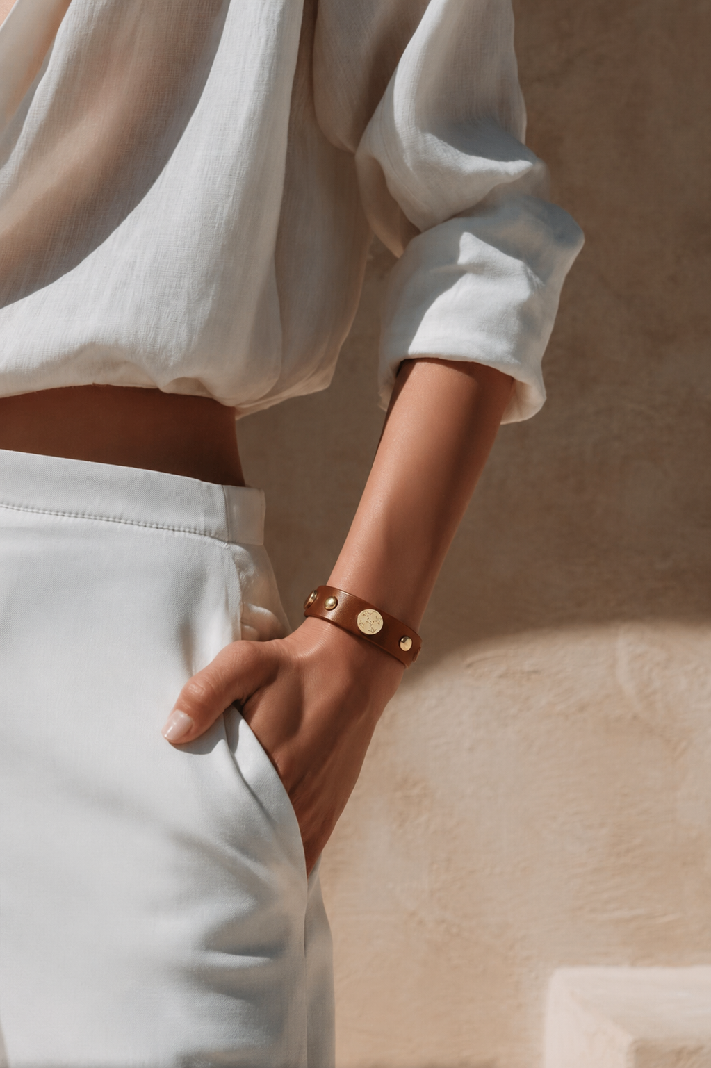 GIOIA Bracelet - Brick Nappa