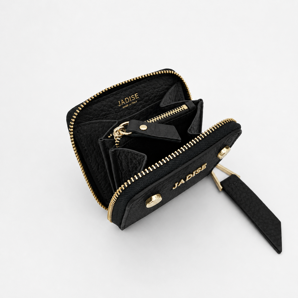 PORTAFOGLIO STUDS SMALL - Nero
