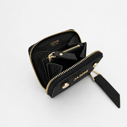 PORTAFOGLIO STUDS SMALL - Nero