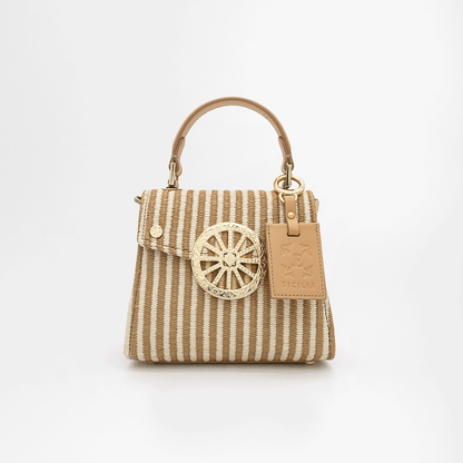 SOFIA SMALL RIVA - Corda/Naturale