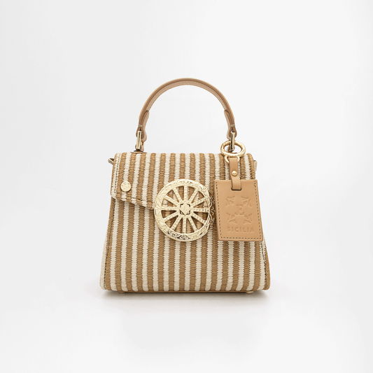 SOFIA SMALL RIVA - Corda/Naturale