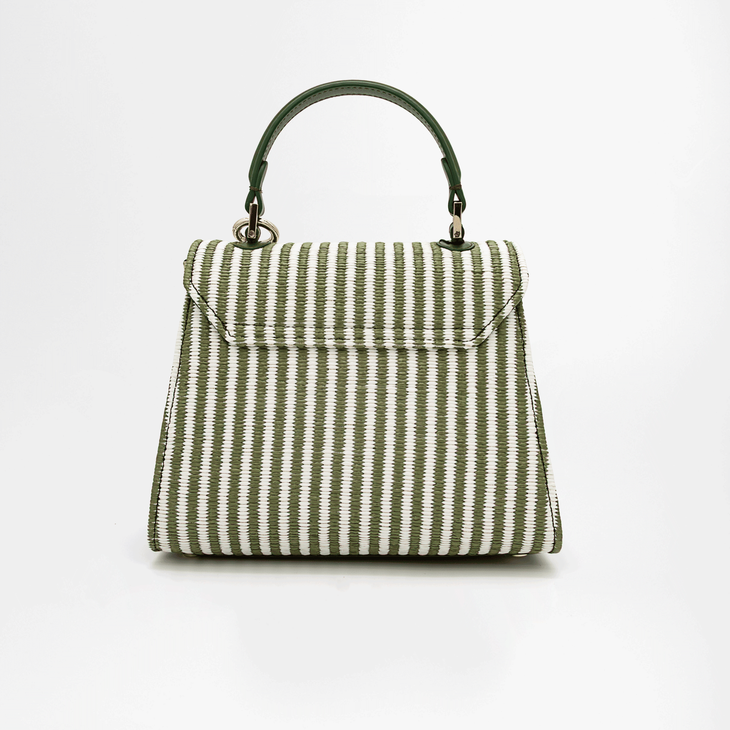 SOFIA BIG RIVA - Verde Oliva / Bianco