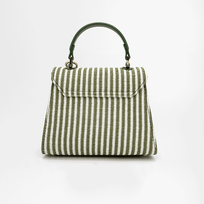 SOFIA BIG RIVA - Verde Oliva / Bianco