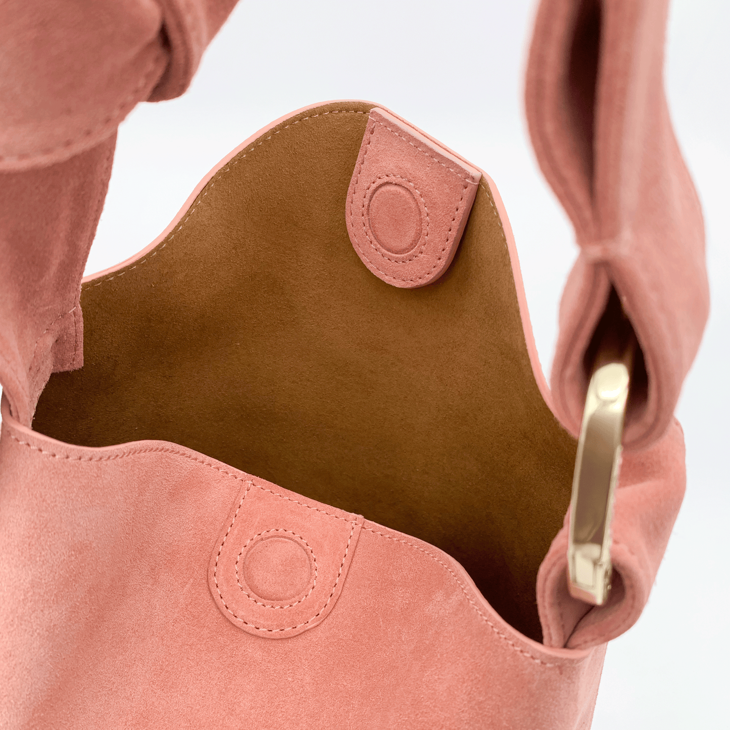 BEA SMALL - Camoscio Rosa Coquille