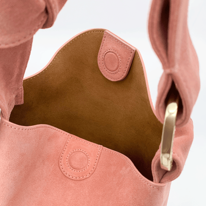 BEA SMALL - Camoscio Rosa Coquille