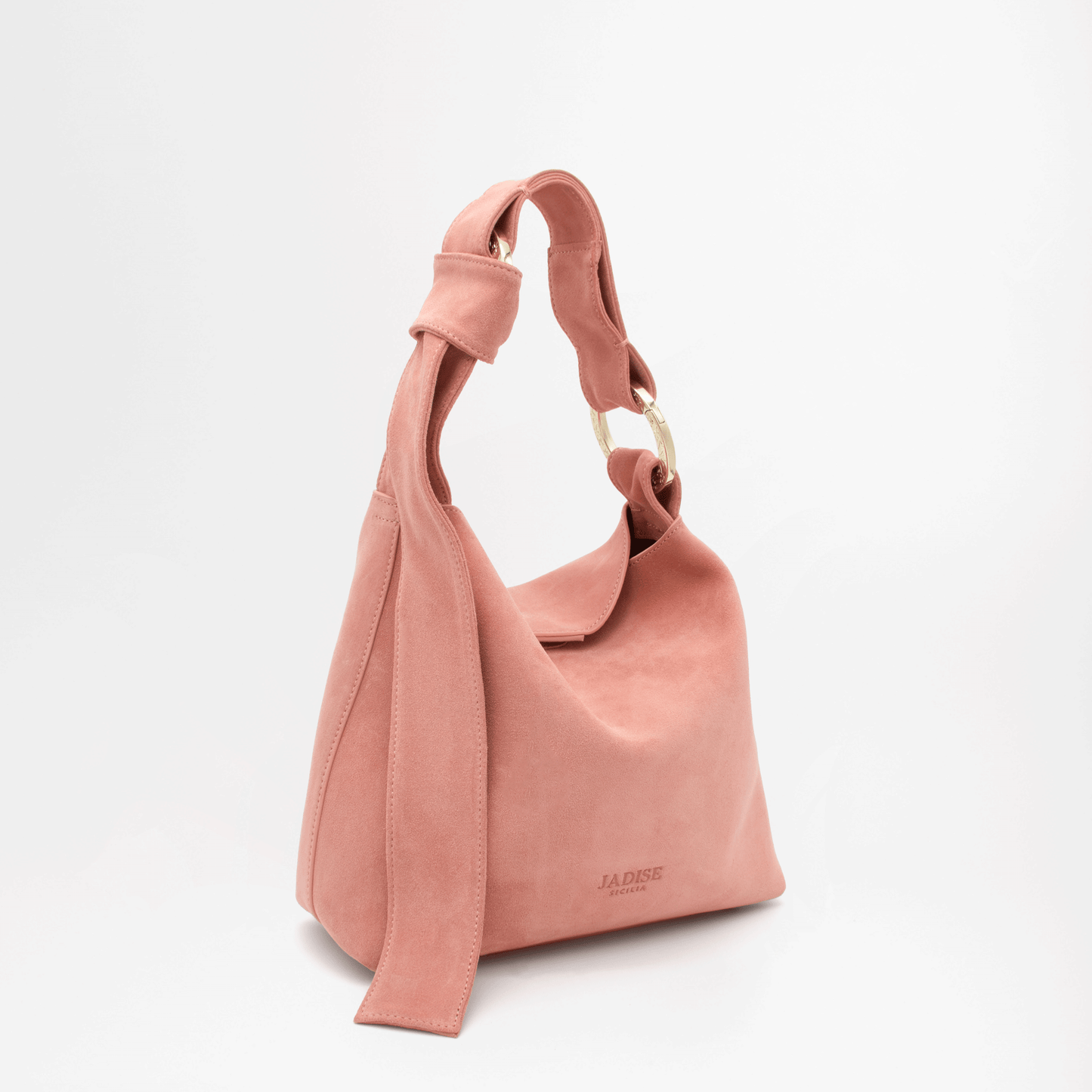 BEA SMALL - Camoscio Rosa Coquille