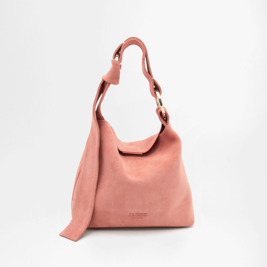 BEA SMALL - Camoscio Rosa Coquille