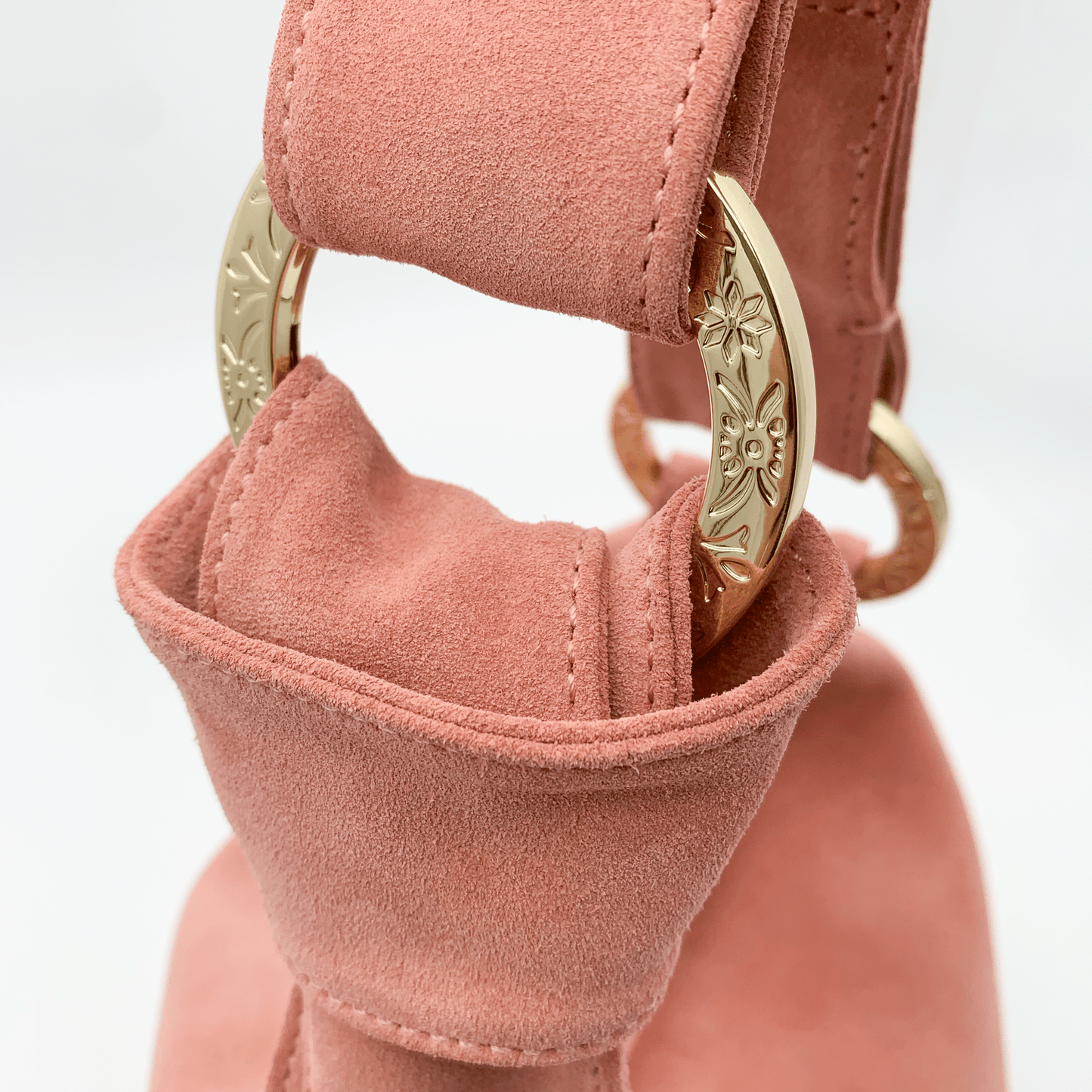 BEA SMALL - Camoscio Rosa Coquille