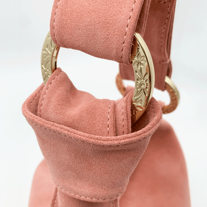 BEA SMALL - Camoscio Rosa Coquille