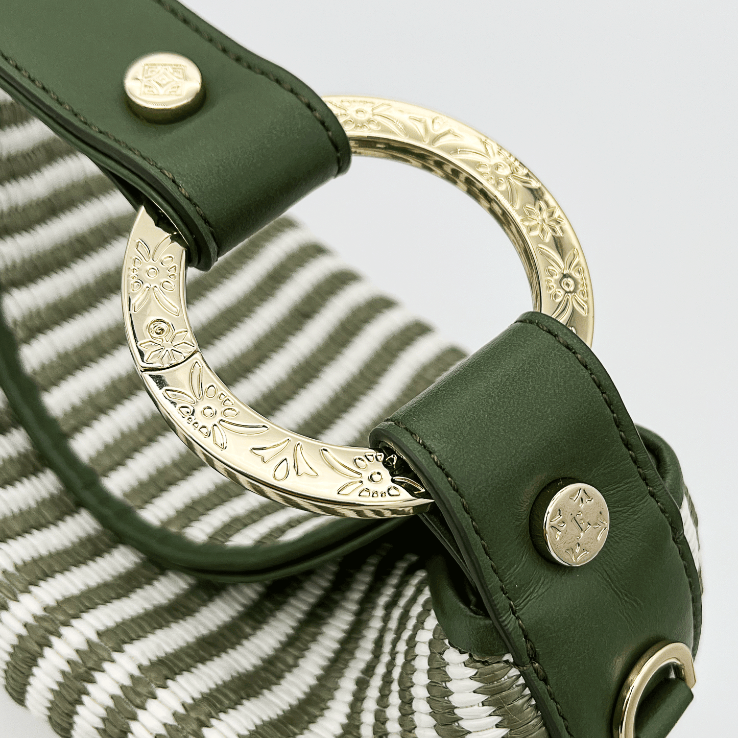 NINA RIVA - Verde Oliva/Bianco