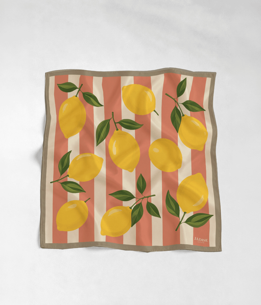 Foulard 53x53 Essenza - Limoni
