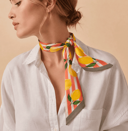 Foulard Bandeau Essenza - Limoni