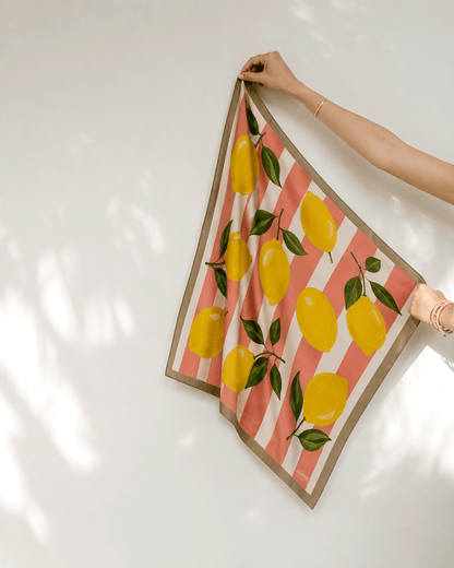 Foulard 53x53 Essenza - Limoni